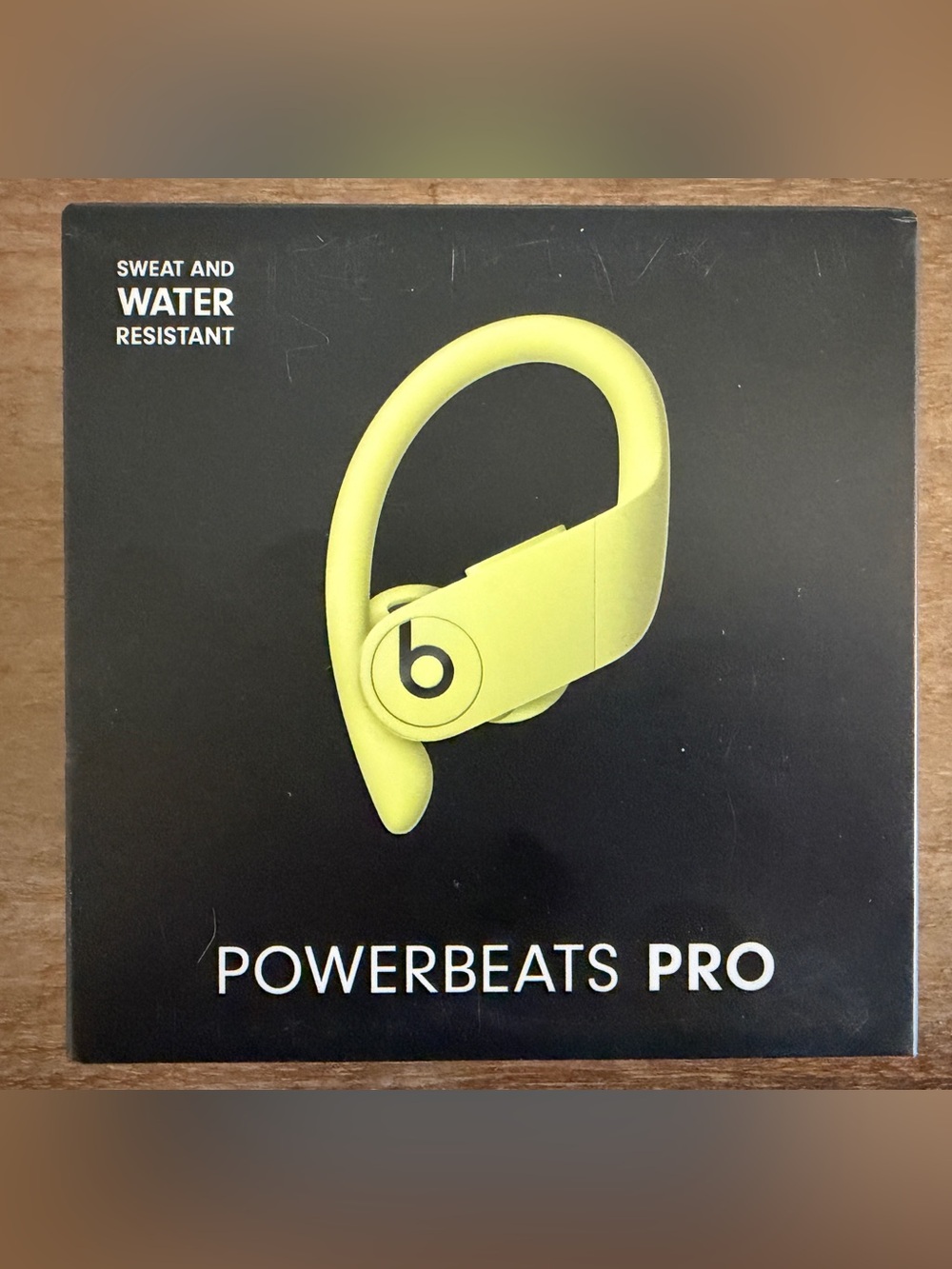Beats Powerbeats Pro Spring Yellow Wireless Earbuds w/ Case & Cord Complete Set